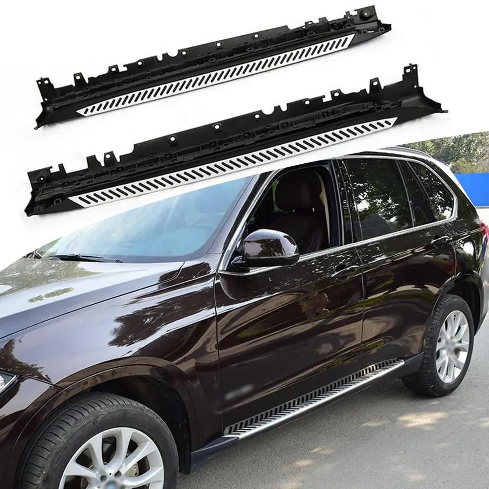 FTAPACCE 2 шт. алюминиевые подножки, боковые ступеньки, Nerf Bars, защита боковых педалей, подходит для BMW X5 G05 2019-2024
FTAPACCE 2 шт. алюминиевые подножки, боковые ступеньки, Nerf Bars, защита боковых педалей, подходит для BMW X5 G05 2019-2024