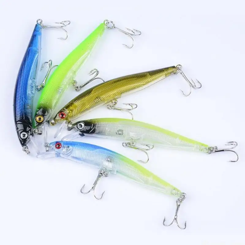 31BE 5pcs Minnow Fishing Lure Crankbait Hard Baits Topwaters Artificial Swimbaits
31BE 5pcs Minnow Fishing Lure Crankbait Hard Baits Topwaters Artificial Swimbaits