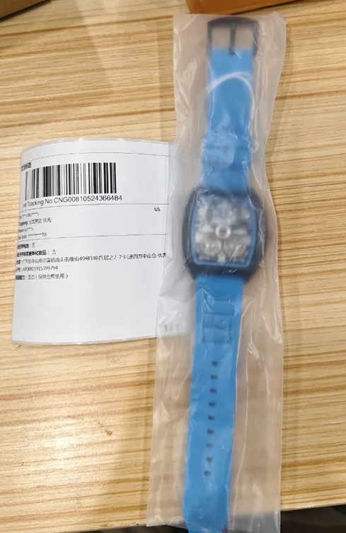 Automatic Watch Mechanical Movement Waterproof Tonneau Wristwatch with Silicon Strap Casual Hollow Design Gorman Watch Chance919
Automatic Watch Mechanical Movement Waterproof Tonneau Wristwatch with Silicon Strap Casual Hollow Design Gorman Watch Chance919