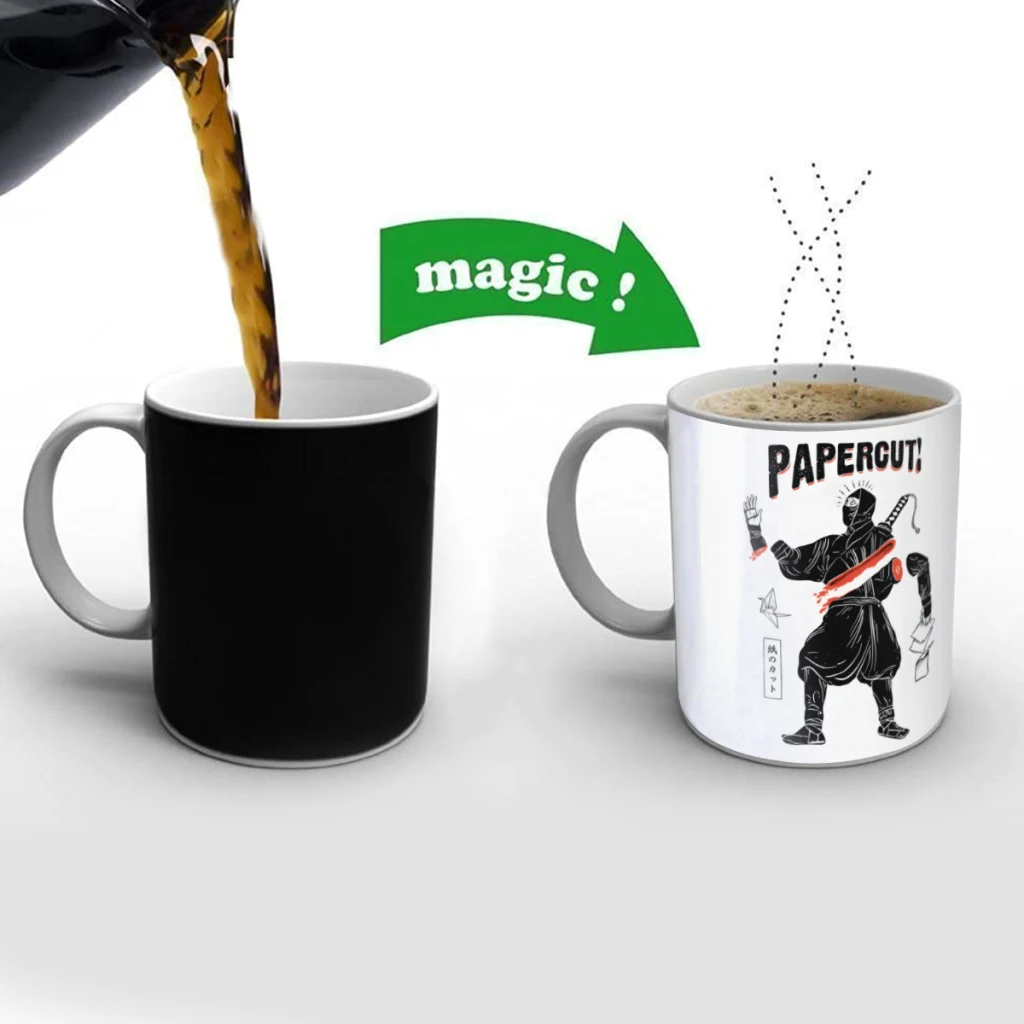 Papercut Creativity Change Color Chang mug Ceramic mug Hot Coffee Cup Breakfast Cup Mug Friend Gift
Papercut Creativity Change Color Chang mug Ceramic mug Hot Coffee Cup Breakfast Cup Mug Friend Gift