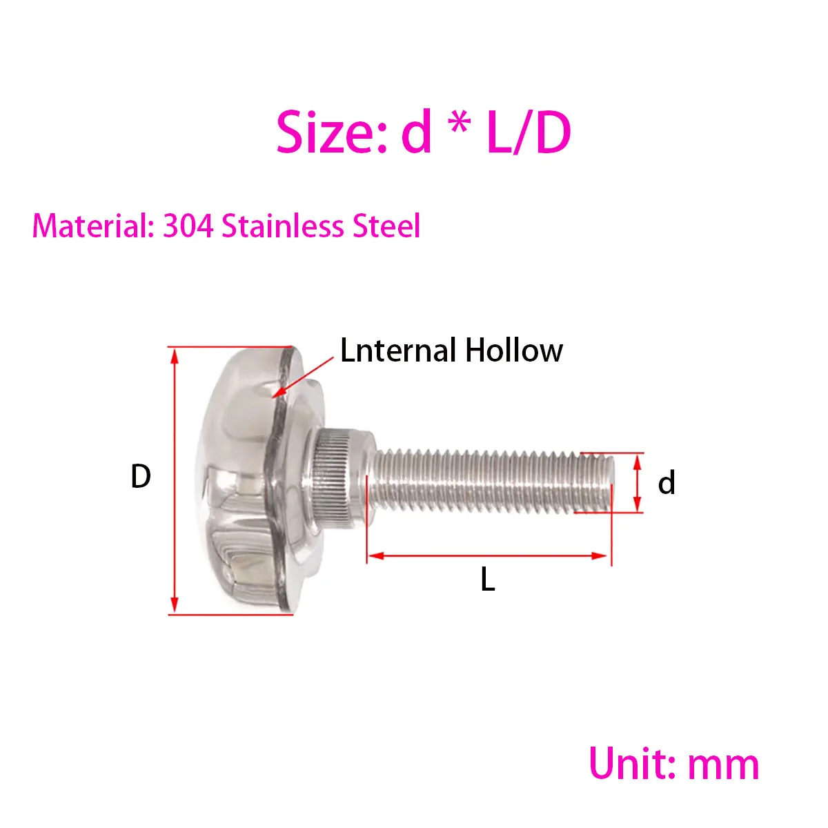Star Handwheel Extended Screw Rod Machine Tool Knob Fastening Bolt 304 Stainless Steel Plum Blossom Handle Screw
Star Handwheel Extended Screw Rod Machine Tool Knob Fastening Bolt 304 Stainless Steel Plum Blossom Handle Screw