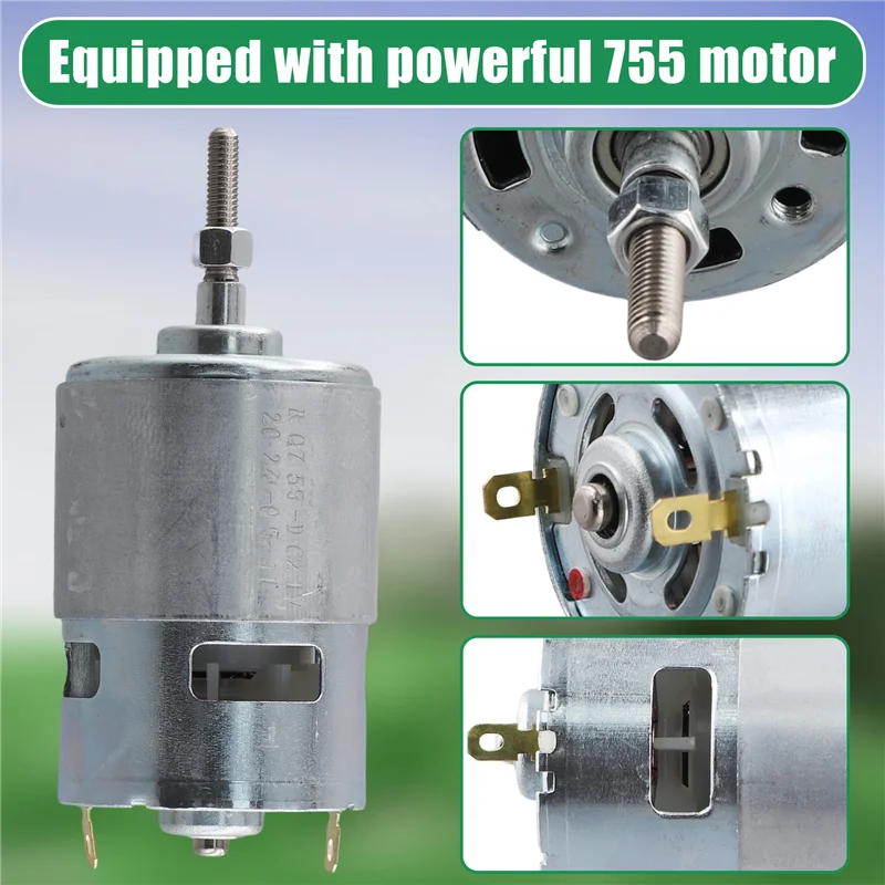 ABMR-755 DC Motor For Weed Trimmer 21V Grass Cutter Motor With Long Shaft For Efficient Weed Cutting And Trimming
ABMR-755 DC Motor For Weed Trimmer 21V Grass Cutter Motor With Long Shaft For Efficient Weed Cutting And Trimming