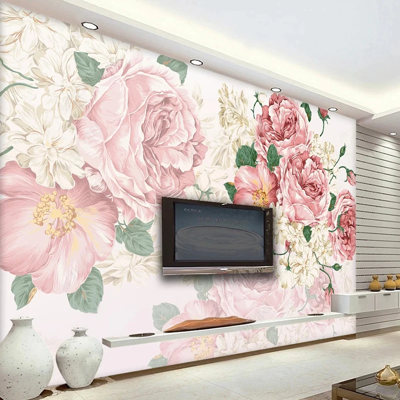 Custom Photo Wallpaper American Pink Flowers Mural Papier Peint Living Room Bedroom TV Background Wall Decor Papel De Parede 3D
Custom Photo Wallpaper American Pink Flowers Mural Papier Peint Living Room Bedroom TV Background Wall Decor Papel De Parede 3D