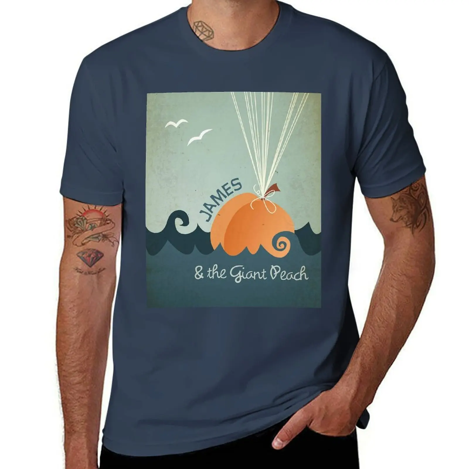 James and the Giant Peach T-Shirt Lightweight Basic Short Sleeve Shirt
James and the Giant Peach T-Shirt Lightweight Basic Short Sleeve Shirt