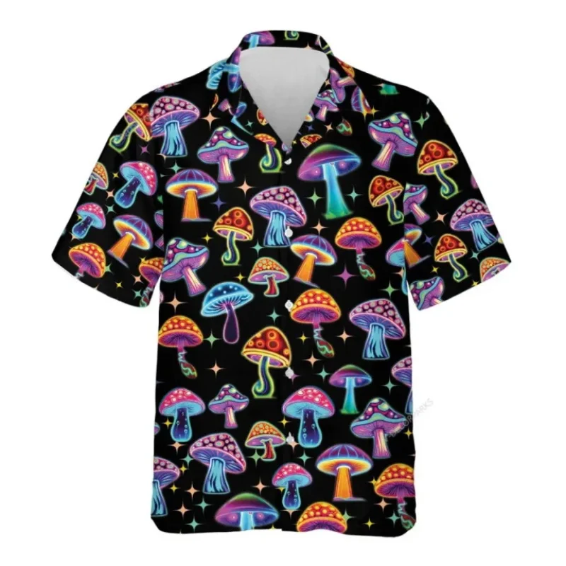3D Print Colorful Mushroom graphic Hawaiian Shirts For Men New In Casual Short Sleeve Turndown Holiday Beach Shirts Blouse
3D Print Colorful Mushroom graphic Hawaiian Shirts For Men New In Casual Short Sleeve Turndown Holiday Beach Shirts Blouse