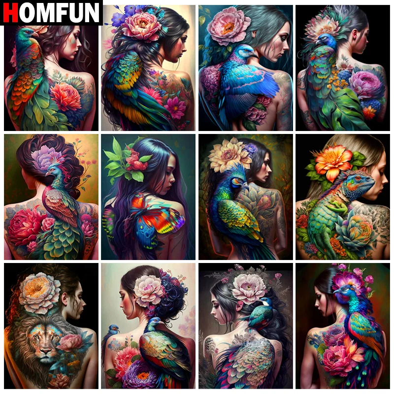 HOMFUN Art 5D Diy Алмазная картина "Портрет Красота Цветок" Алмазные фотографии Вышивка крестиком 3D Декор для вышивки стразами
HOMFUN Art 5D Diy Алмазная картина "Портрет Красота Цветок" Алмазные фотографии Вышивка крестиком 3D Декор для вышивки стразами