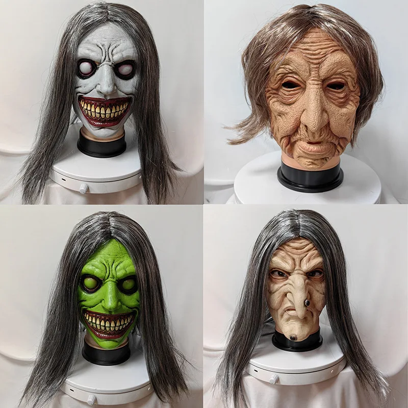 Halloween Witch Mask Cross Border White Face Eyes Devil Headset Horror Cosplay Exorcist Mask
Halloween Witch Mask Cross Border White Face Eyes Devil Headset Horror Cosplay Exorcist Mask