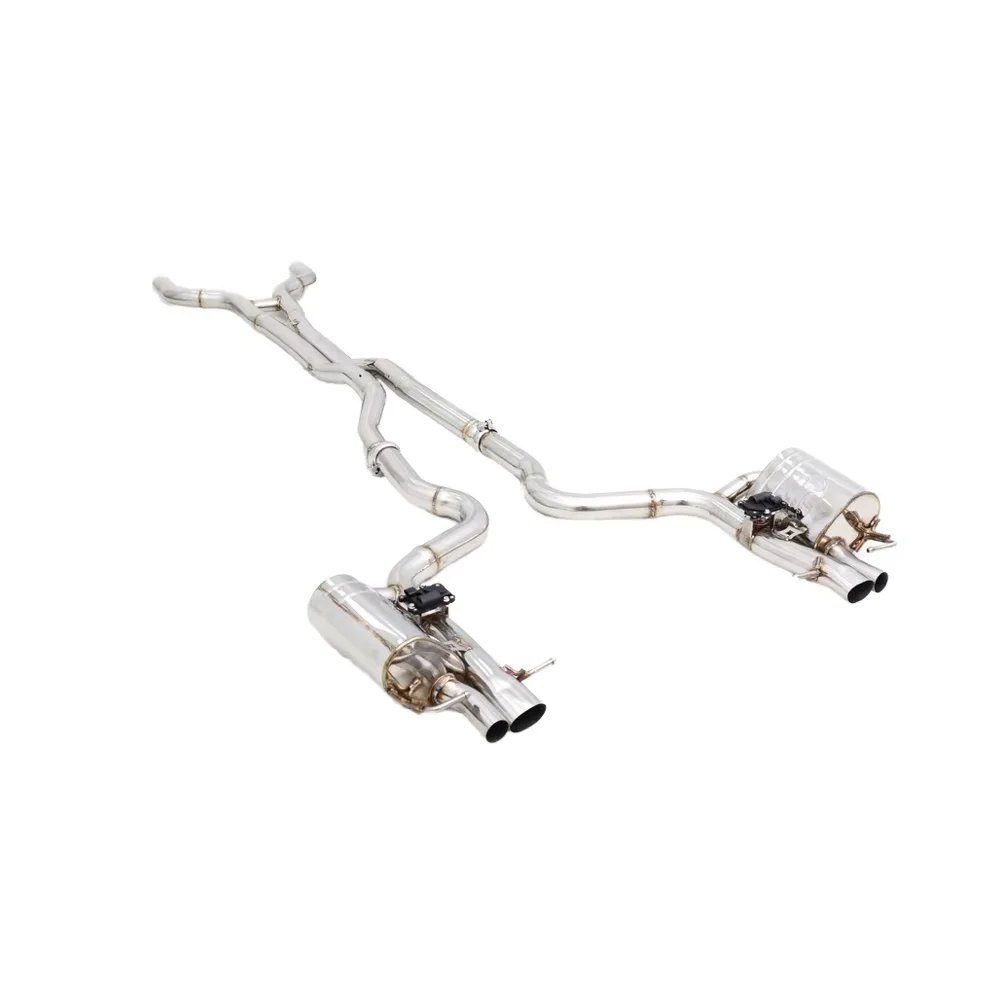 Гоночная выхлопная труба из нержавеющей стали SS304, совместимая с C400 C450 C43 M276 3.0T, пользовательские выхлопные трубы
Гоночная выхлопная труба из нержавеющей стали SS304, совместимая с C400 C450 C43 M276 3.0T, пользовательские выхлопные трубы