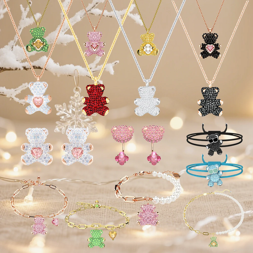 2025 New Christmas Decorations Christmas Angel Necklace Pendant Pendant SW Bear Set Necklace Bracelet Ring Earring Style
2025 New Christmas Decorations Christmas Angel Necklace Pendant Pendant SW Bear Set Necklace Bracelet Ring Earring Style