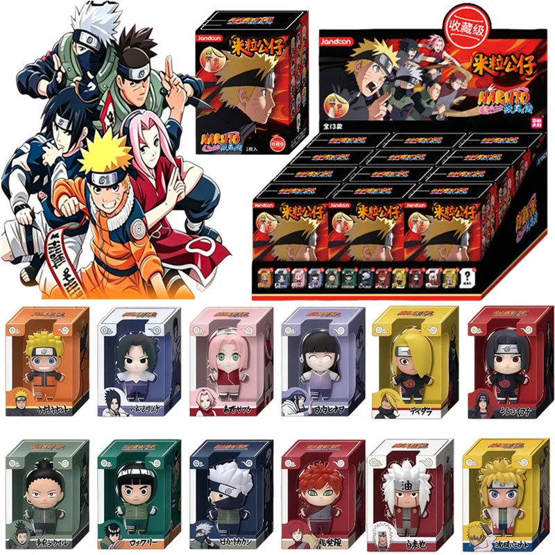 JANDOOM Naruto Uzumaki Naruto Hyūga Hinata Namikaze Minato Uchiha Sasuke Anime Figur Rice Grain Doll Blind Box Toy Ornament Gift
JANDOOM Naruto Uzumaki Naruto Hyūga Hinata Namikaze Minato Uchiha Sasuke Anime Figur Rice Grain Doll Blind Box Toy Ornament Gift