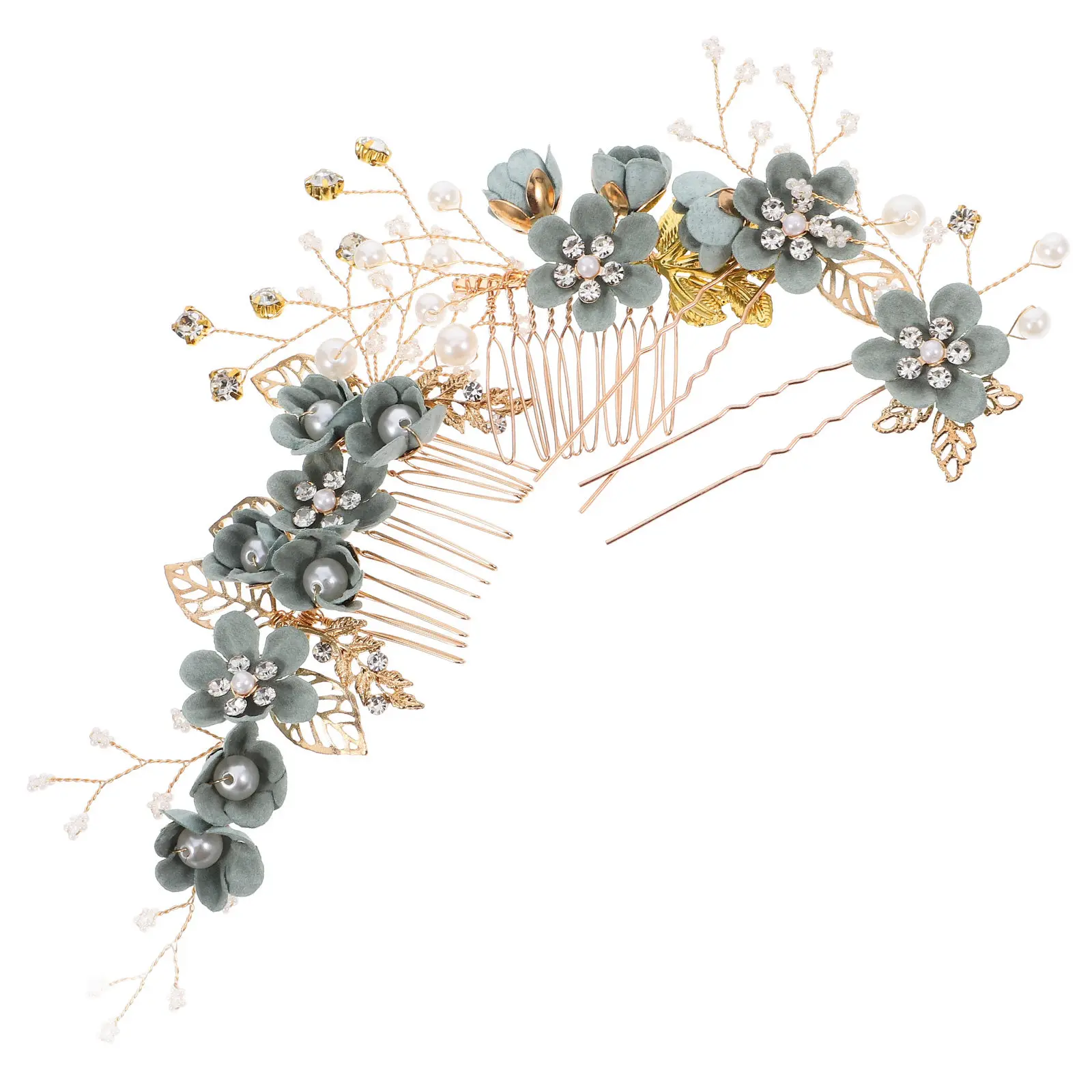 1Set Wedding Hair Comb Floral Alloy Pearl Rhinestone Bridal Headpiece Bride Bridesmaid Flower Girl Hair Accessories for Party
1Set Wedding Hair Comb Floral Alloy Pearl Rhinestone Bridal Headpiece Bride Bridesmaid Flower Girl Hair Accessories for Party