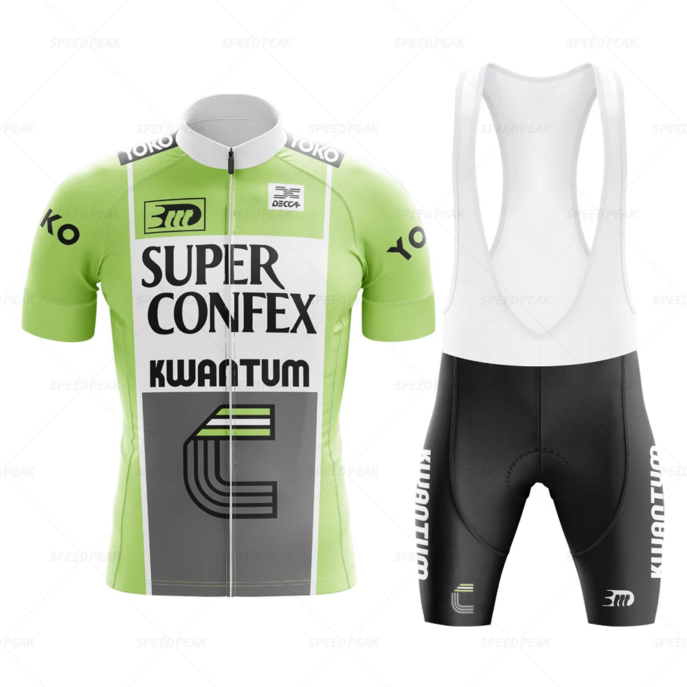Retro Cycling Jersey Set Classical Bicycle Suit Bike Short Sleeve Men Bib Shorts Clothes Por Team Triathlon Maillot clothing
Retro Cycling Jersey Set Classical Bicycle Suit Bike Short Sleeve Men Bib Shorts Clothes Por Team Triathlon Maillot clothing