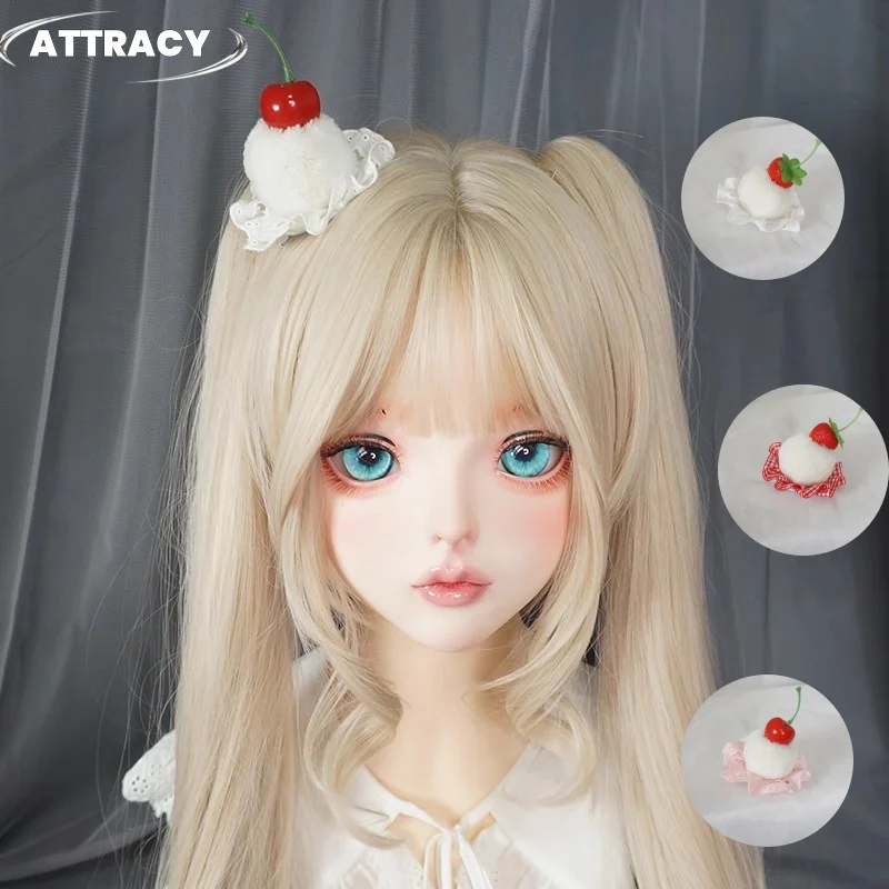 2025 New Hot Handmade Cherry Strawberry Cake Edge Hairpin Sweet Lolita Girly Heart Hair Clip Cosplay Hair Accessory
2025 New Hot Handmade Cherry Strawberry Cake Edge Hairpin Sweet Lolita Girly Heart Hair Clip Cosplay Hair Accessory
