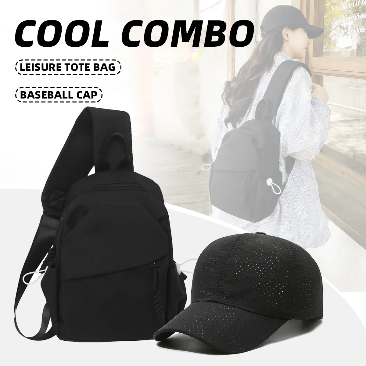 Сумка через плечо в гонконгском стиле, простая и модная, в уличном стиле, вместительная сумка через плечо, рюкзак для поездок на работу, сочетается с бейсболкой, быстросохнущая и сверхлегкая
Сумка через плечо в гонконгском стиле, простая и модная, в уличном стиле, вместительная сумка через плечо, рюкзак для поездок на работу, сочетается с бейсболкой, быстросохнущая и сверхлегкая