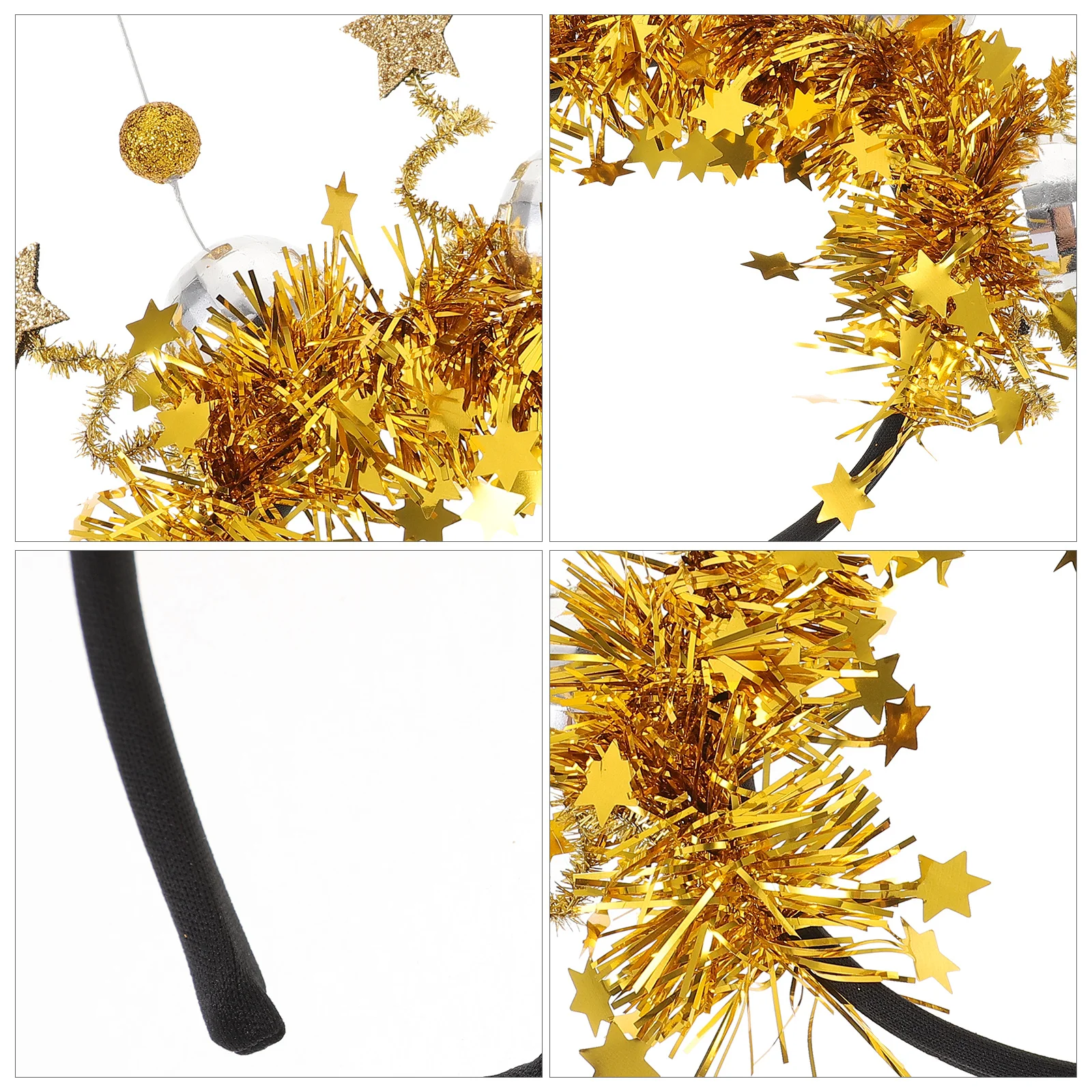 New Year Headband Firework Tinsel Star Bopper Hair Accessory for Women Birthday Party Wedding Celebration Festival Wearable
New Year Headband Firework Tinsel Star Bopper Hair Accessory for Women Birthday Party Wedding Celebration Festival Wearable