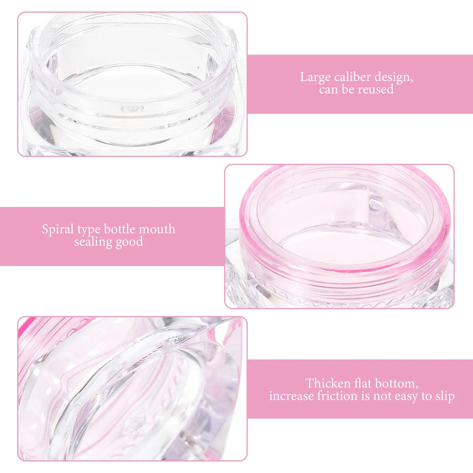 12pcs Box Bottom Cream Boxes Cream Holder Lightweight Travel Mini Containers for Cosmetics Samples Airtight Design
12pcs Box Bottom Cream Boxes Cream Holder Lightweight Travel Mini Containers for Cosmetics Samples Airtight Design