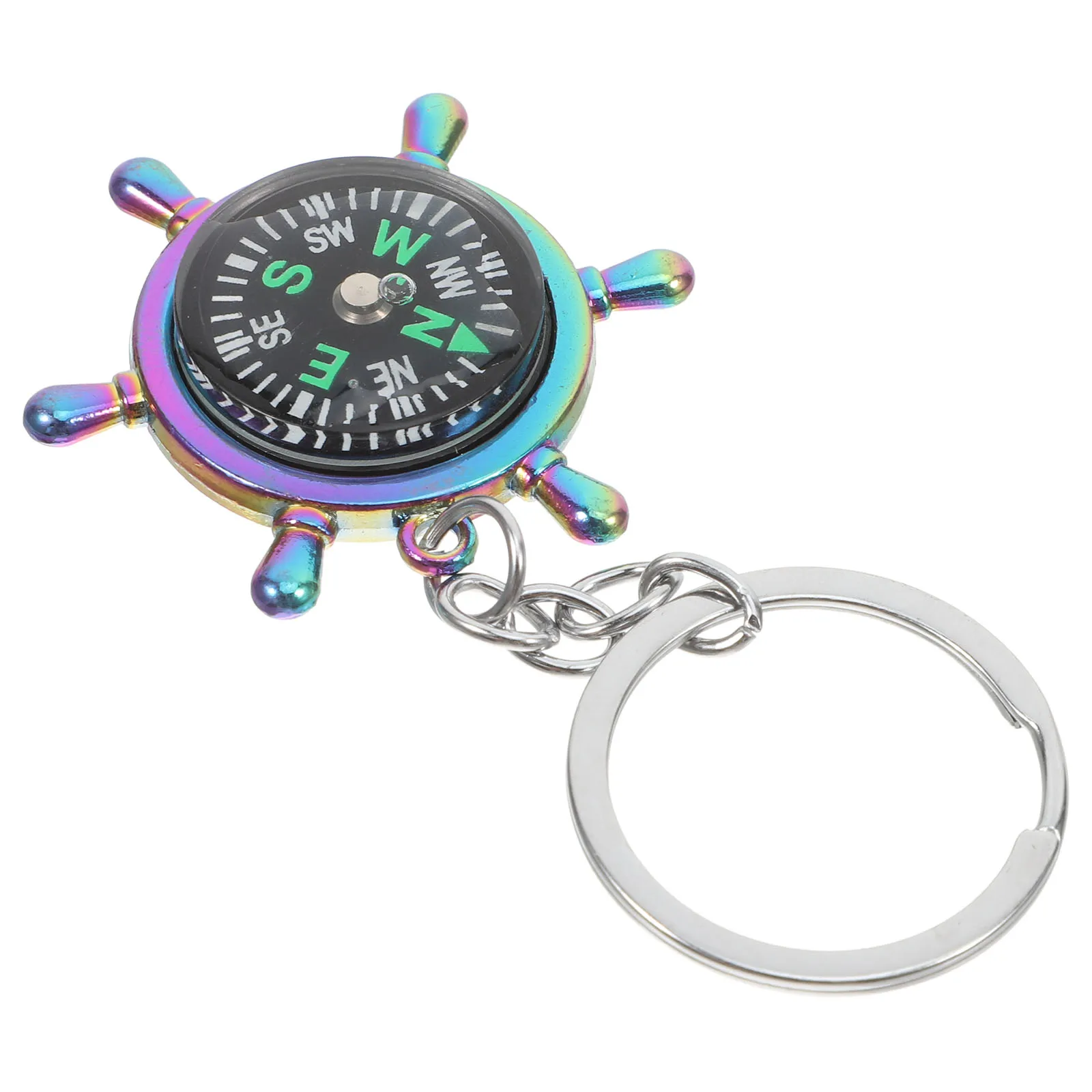 Rudder Compass Keychain Metal Car Backpack Camping Graduation Unique Pendant Men Accessories Durable Alloy Long Term Use Stylish
Rudder Compass Keychain Metal Car Backpack Camping Graduation Unique Pendant Men Accessories Durable Alloy Long Term Use Stylish