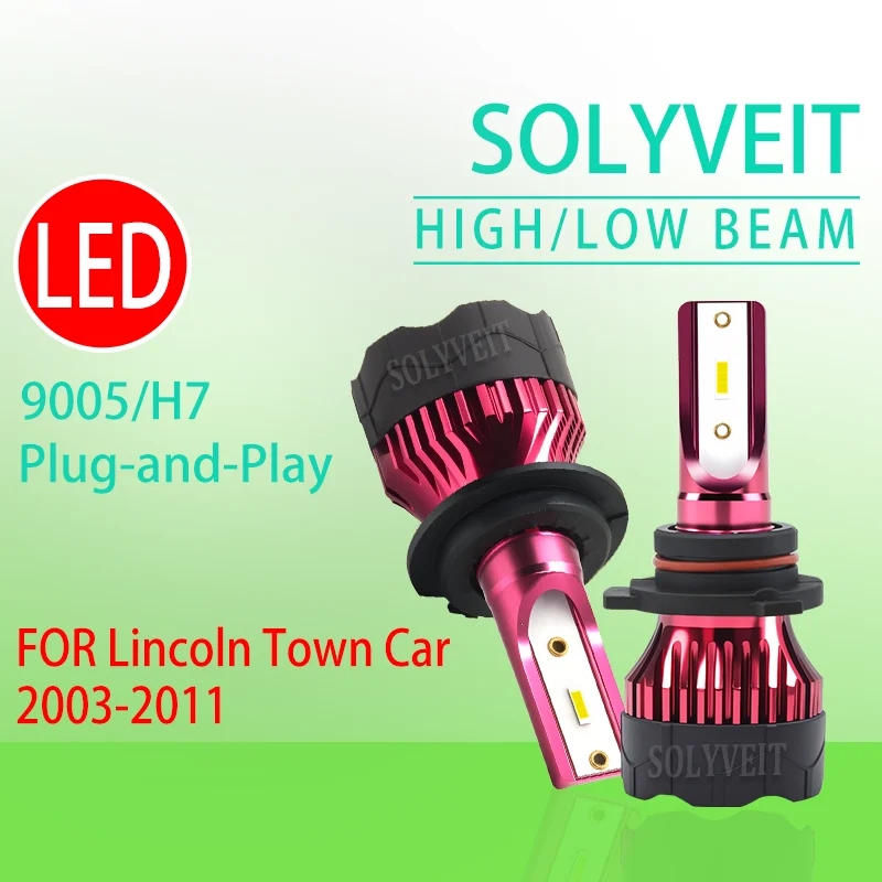 Enhanced Night Driving 9005 H7 LED HIGH LOW HEADLIGHT BULBS FOR Lincoln Town Car 2003 2004 2005 2006 2007 2008 2009 2010 2011
Enhanced Night Driving 9005 H7 LED HIGH LOW HEADLIGHT BULBS FOR Lincoln Town Car 2003 2004 2005 2006 2007 2008 2009 2010 2011