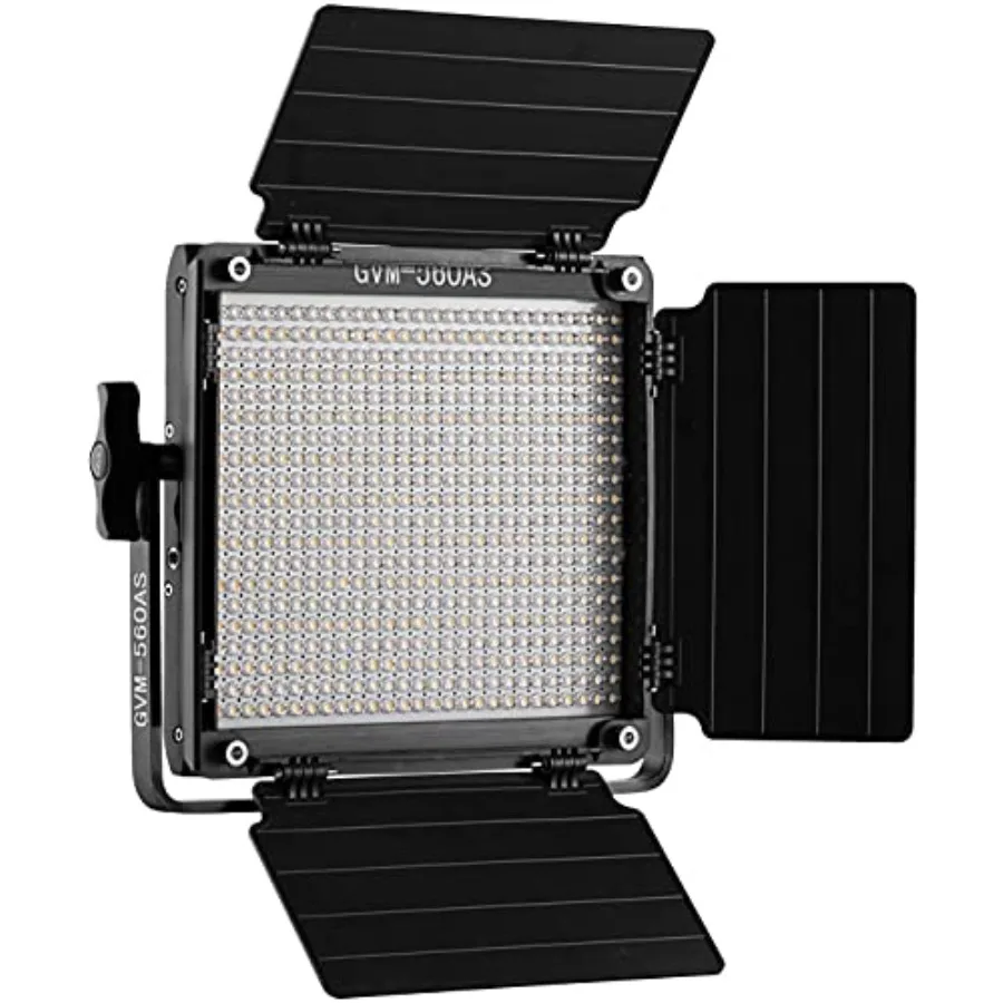 GVM 560 LED Video Light Dimmable Bi-Color Photography Lighting Kit with APP Control Video Lighting with Professional for YouTub
GVM 560 LED Video Light Dimmable Bi-Color Photography Lighting Kit with APP Control Video Lighting with Professional for YouTub