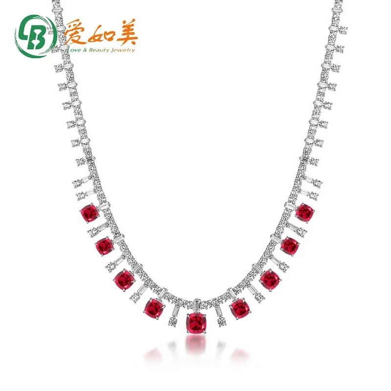 Exaggerated Cultivation of Ruby Necklace, Light Luxury Fashion 18K Gold PT950 Platinum Silver Plated 7-layer Gold Necklace
Exaggerated Cultivation of Ruby Necklace, Light Luxury Fashion 18K Gold PT950 Platinum Silver Plated 7-layer Gold Necklace