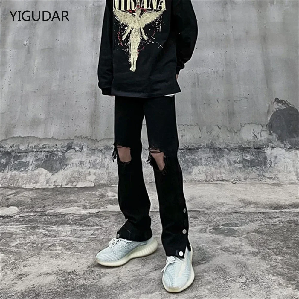 Ripped Holes Jeans Men Summer Baggy Mopping Denim Wide Leg Trousers Casual Retro Hip Hop Korean Fashion Bottoms men jeans
Ripped Holes Jeans Men Summer Baggy Mopping Denim Wide Leg Trousers Casual Retro Hip Hop Korean Fashion Bottoms men jeans