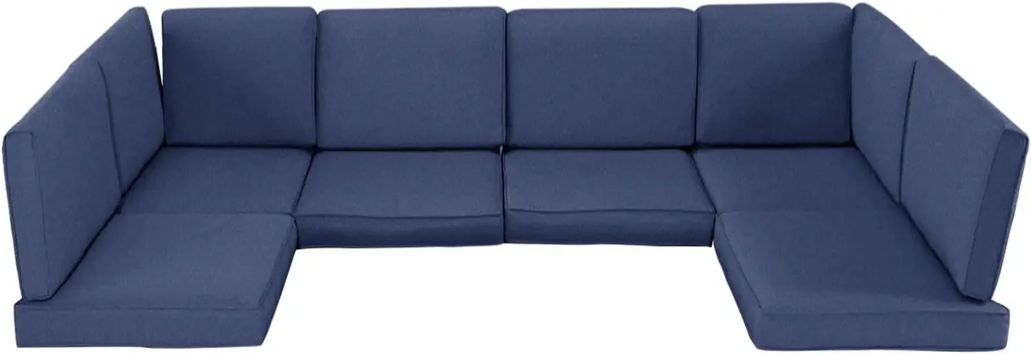 14 Piece Outdoor Patio Cushion Covers Replacement, Outdoor Cushion Slipcovers 6 Seat Covers,4 Back Covers, and 4 Side Covers
14 Piece Outdoor Patio Cushion Covers Replacement, Outdoor Cushion Slipcovers 6 Seat Covers,4 Back Covers, and 4 Side Covers