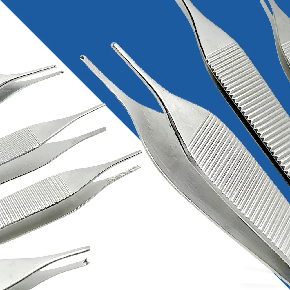 Dental Extraction Forceps Tissue Tweezer 1x2 Stainless Steel for Wound Dressing Endodontic Use and Home Care
Dental Extraction Forceps Tissue Tweezer 1x2 Stainless Steel for Wound Dressing Endodontic Use and Home Care