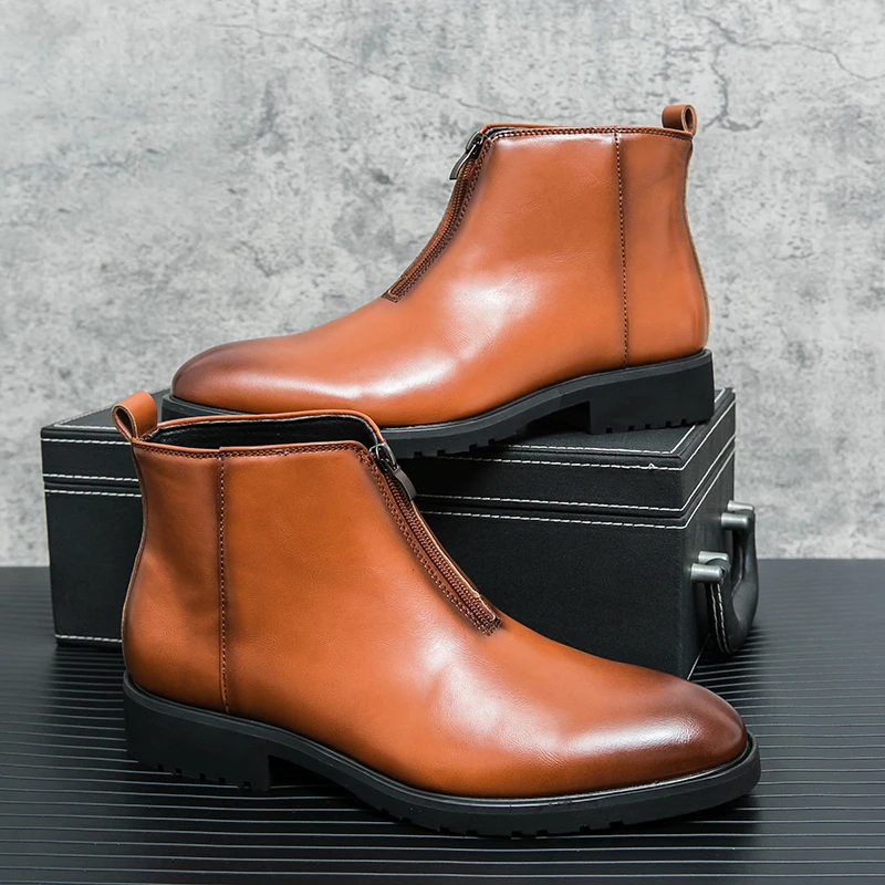 Men's Shoes Comfortable Mens Casual Shoes High-quality Business Leather Shoes New Fashionable Formal Shoes Non-slip Office Shoes
Men's Shoes Comfortable Mens Casual Shoes High-quality Business Leather Shoes New Fashionable Formal Shoes Non-slip Office Shoes