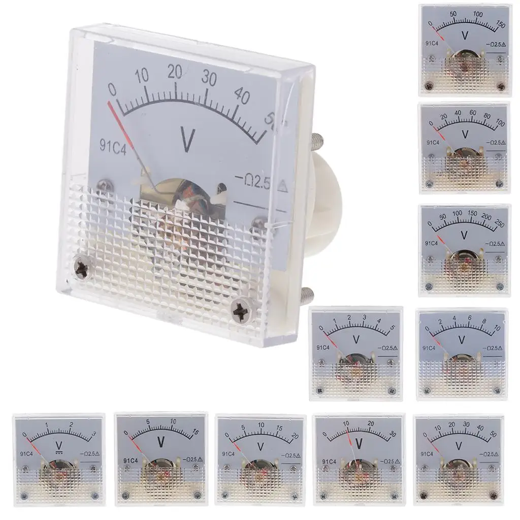 91C4 Voltage Meter Panel Copper Sensor Level Meter Sensor for Battery and Circuit Testing
91C4 Voltage Meter Panel Copper Sensor Level Meter Sensor for Battery and Circuit Testing