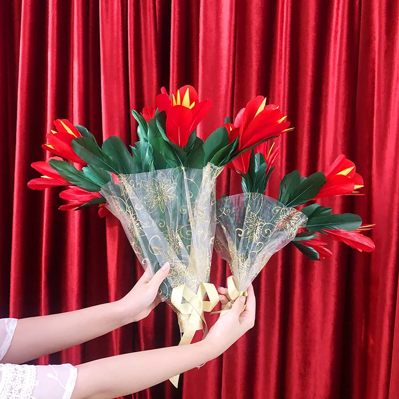 UGM genuine split flower bouquet A bouquet of flowers to three bouquet of flowers a bouquet of three umbrella magic props
UGM genuine split flower bouquet A bouquet of flowers to three bouquet of flowers a bouquet of three umbrella magic props