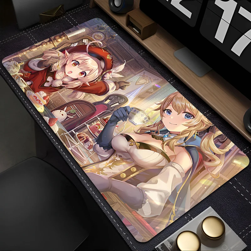 Mousepad Anime Mouse Pad Gaming Accessories Office HD Keyboard Pad Large Desk Mat PC G-genshin Impact Klee Rubber Extended Pad
Mousepad Anime Mouse Pad Gaming Accessories Office HD Keyboard Pad Large Desk Mat PC G-genshin Impact Klee Rubber Extended Pad