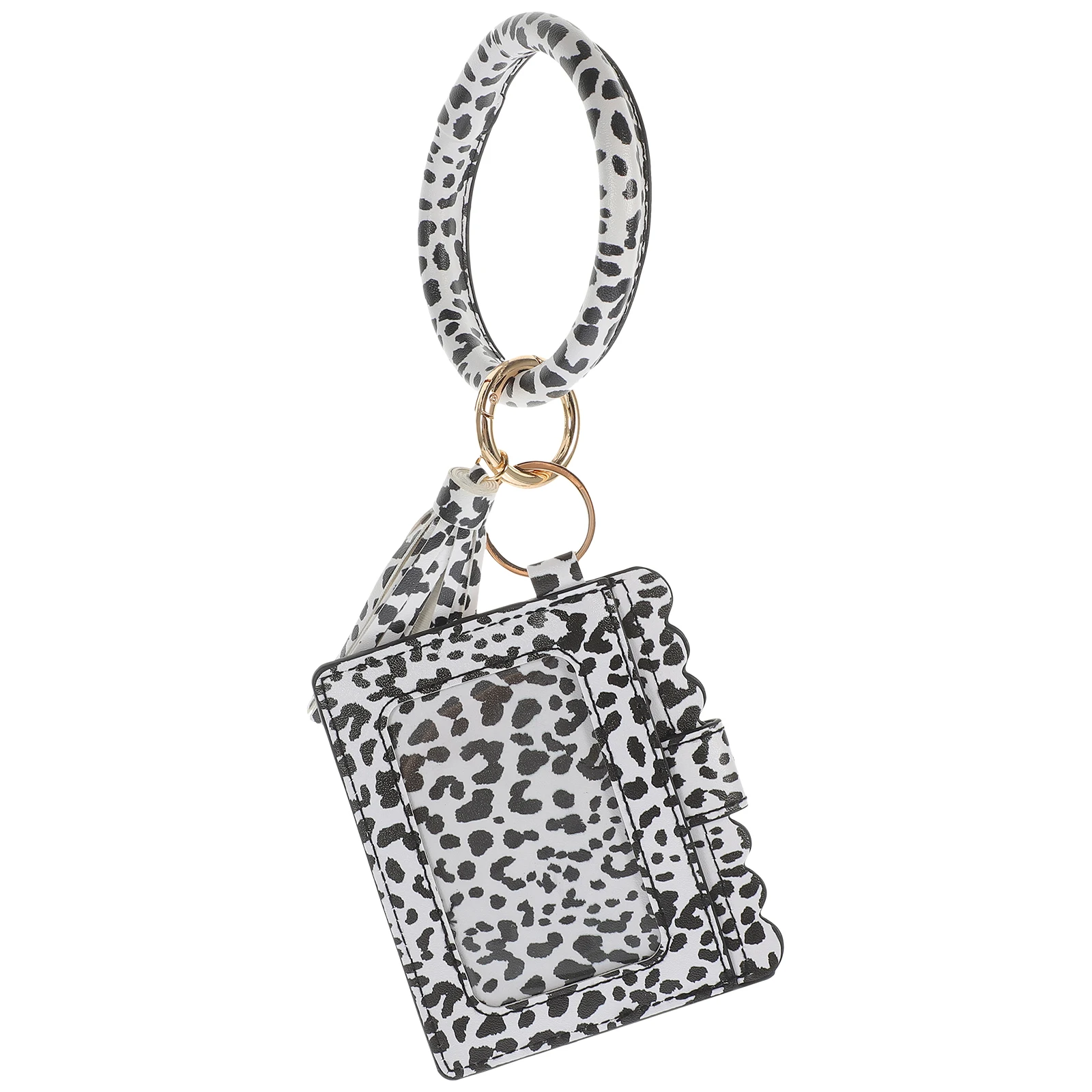 1pc Wristlet Keychain Leopard Print Bracelet Keyring Durable Alloy Pu Multi Function Bag Decoration Coin Purse Backpack Tassel
1pc Wristlet Keychain Leopard Print Bracelet Keyring Durable Alloy Pu Multi Function Bag Decoration Coin Purse Backpack Tassel