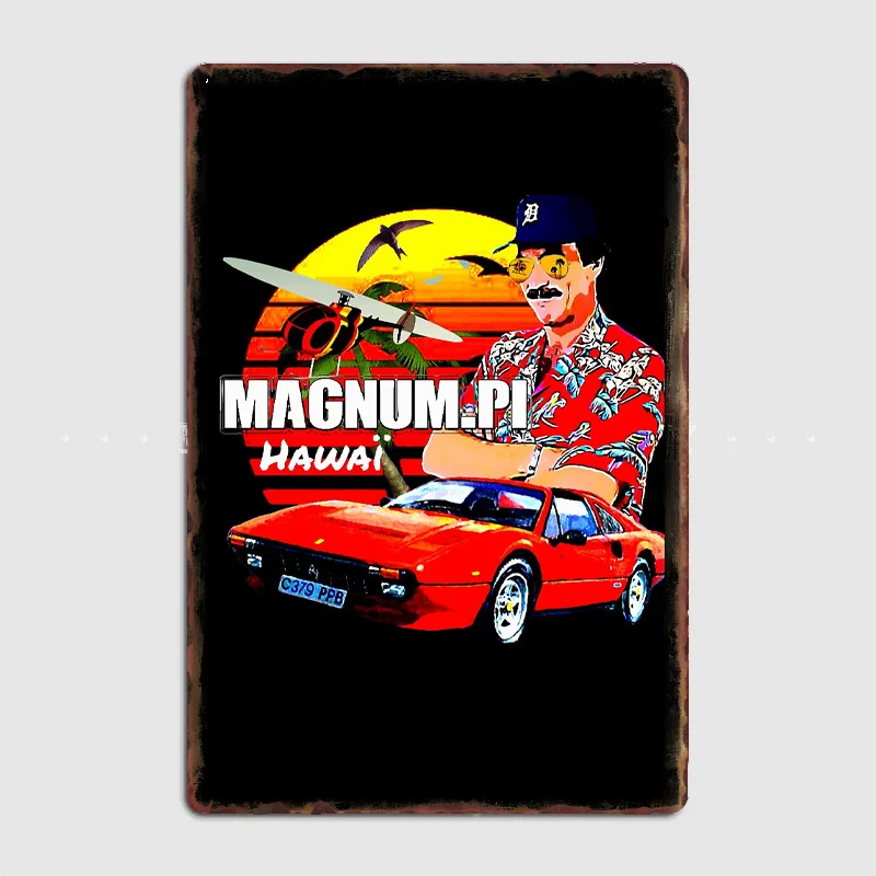 Magnum PI TV Series Retro Posters Metal Poster Pub Sign Garage Club Bar Indoor Wall Room Decoration Home Decor
Magnum PI TV Series Retro Posters Metal Poster Pub Sign Garage Club Bar Indoor Wall Room Decoration Home Decor