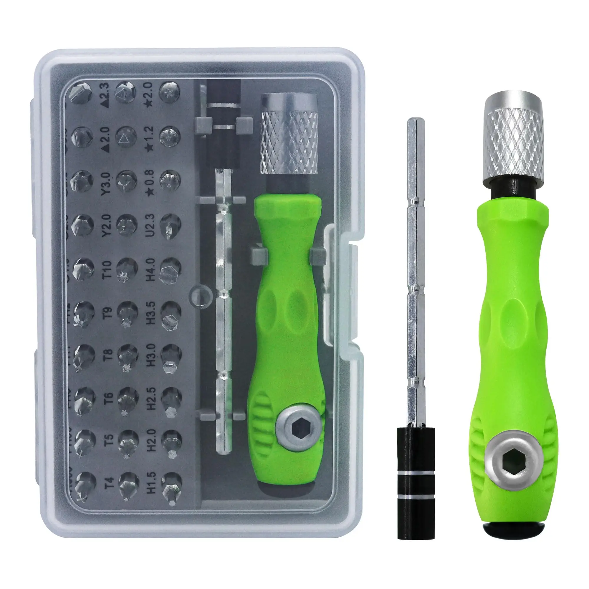 Mini 32-in-1 Multifunctional Precision Screwdriver Set Magnetic Bits Repair Tool Kit Screwdriver Bit Set Repair Tool for Phone
Mini 32-in-1 Multifunctional Precision Screwdriver Set Magnetic Bits Repair Tool Kit Screwdriver Bit Set Repair Tool for Phone