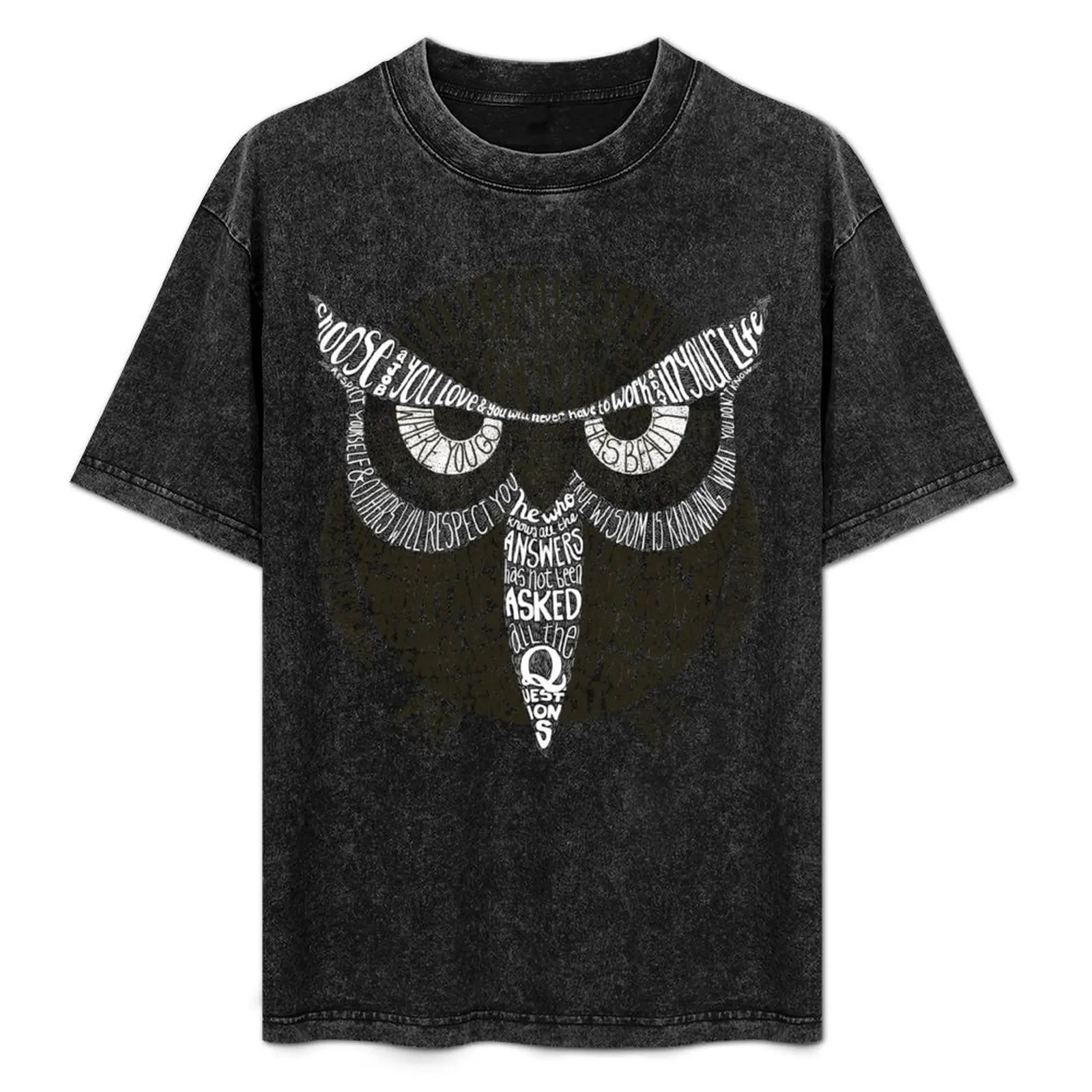 Wise Old Owl Says T-Shirt Big Size Loose Fit Tee Shirt
Wise Old Owl Says T-Shirt Big Size Loose Fit Tee Shirt
