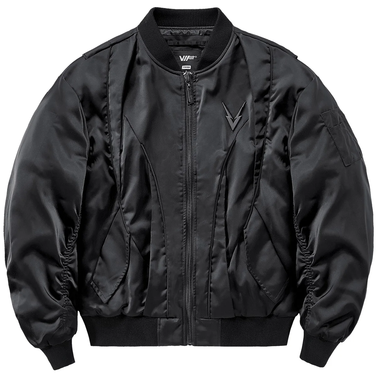 Мужская демисезонная куртка-бомбер VIP Deconstructed Pilot: свободный крой, молодежный тренд, однотонная, на молнии, удлиненная
Мужская демисезонная куртка-бомбер VIP Deconstructed Pilot: свободный крой, молодежный тренд, однотонная, на молнии, удлиненная