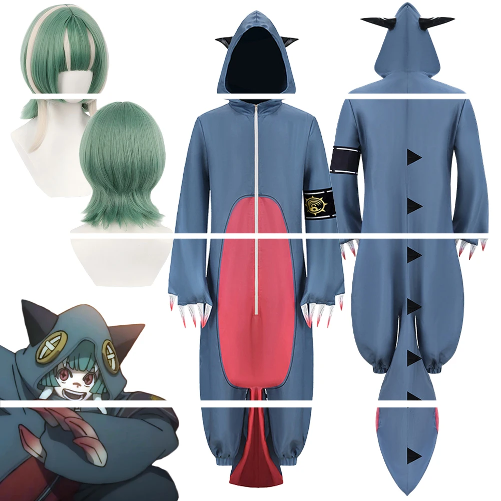 Anime Gachi A Kuta Cosplay Guita Cosplay Fantasy Jumpsuit Hooded Women Costume Disguise Halloween Adult Female Party Outfits
Anime Gachi A Kuta Cosplay Guita Cosplay Fantasy Jumpsuit Hooded Women Costume Disguise Halloween Adult Female Party Outfits