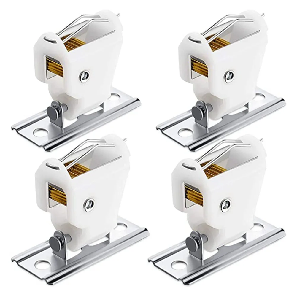 4PCS High-Quality Metal Curtain Locks Roman Blinds Pulley Set Curtain Pulleys With Height Control Silent Curtain Track Pulley
4PCS High-Quality Metal Curtain Locks Roman Blinds Pulley Set Curtain Pulleys With Height Control Silent Curtain Track Pulley