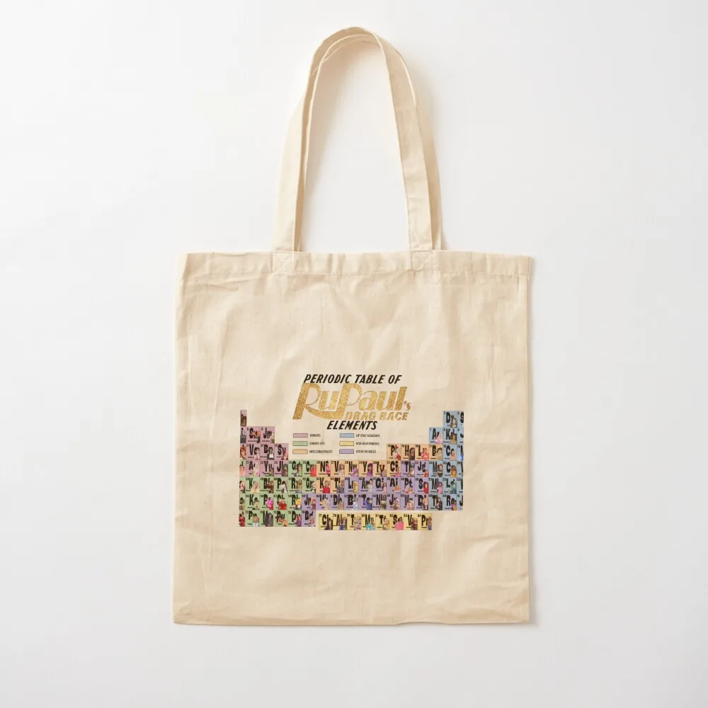 Periodic Table of Drag Queens Tote Bag shopping bags foldable women bag Canvas Tote Bag
Periodic Table of Drag Queens Tote Bag shopping bags foldable women bag Canvas Tote Bag
