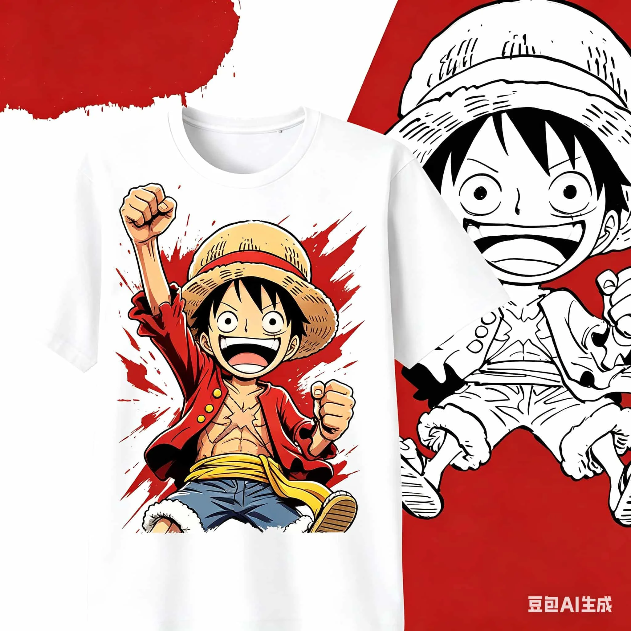 2026 Summer Anime One Piece Monkey D. Luffy Printed T-shirt Kids Family Matching Clothing Fashion Casual Street T-shirt
2026 Summer Anime One Piece Monkey D. Luffy Printed T-shirt Kids Family Matching Clothing Fashion Casual Street T-shirt