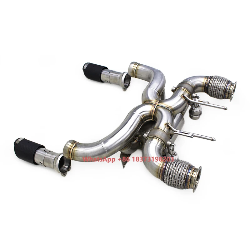 Upgrade Axle Back for Mclaren 720s 4.0 2017-2019 Stainless Steel Catback Stock Valved Rear Muffler Exhaust System
Upgrade Axle Back for Mclaren 720s 4.0 2017-2019 Stainless Steel Catback Stock Valved Rear Muffler Exhaust System