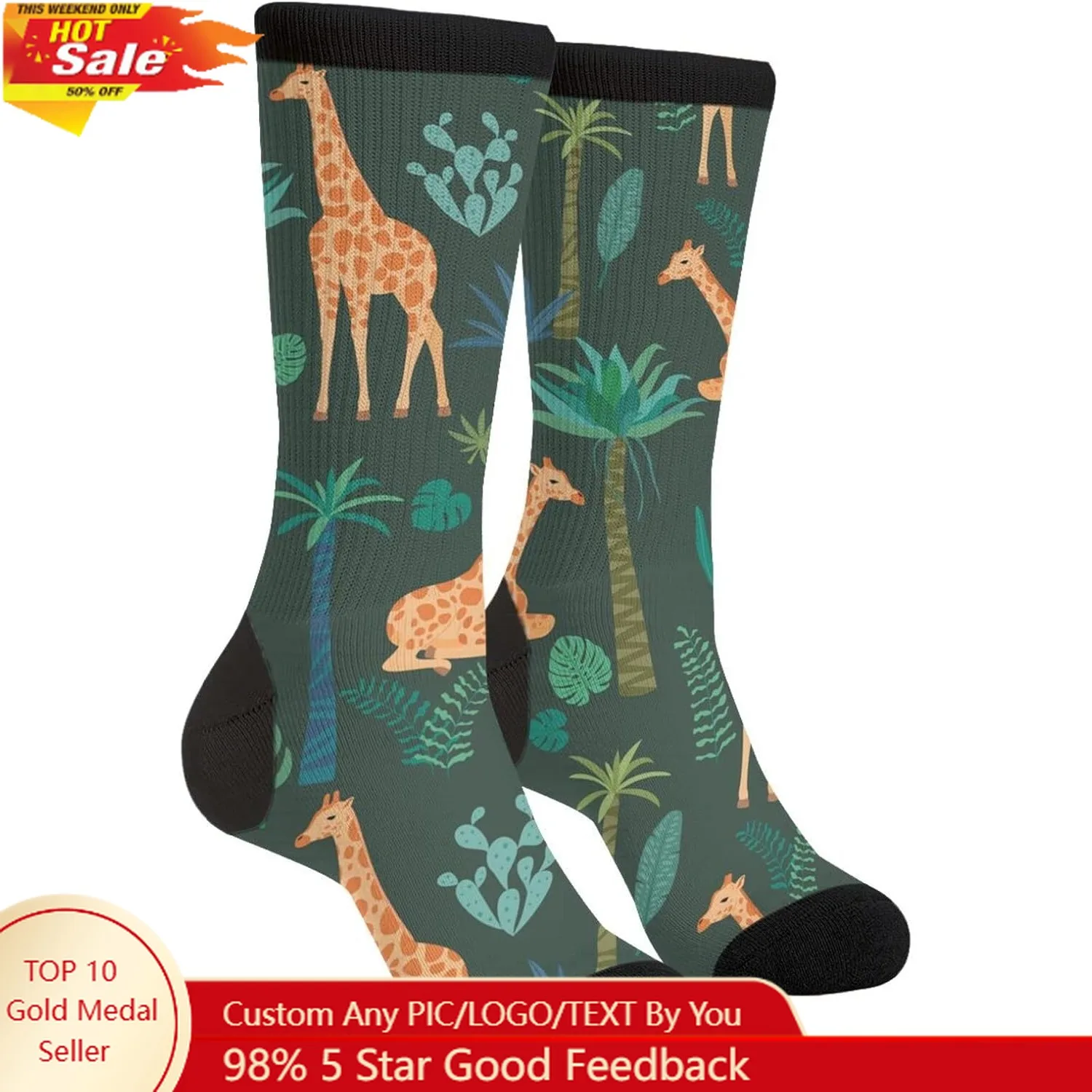 Casual Funny Funky Novelty Socks For Men Women
Casual Funny Funky Novelty Socks For Men Women