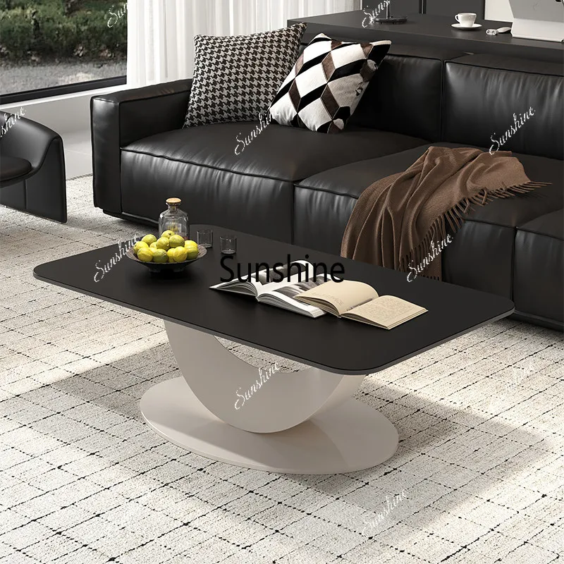Modern simple rock slab coffee table, living room oval small apartment, high-end sense of home, countertop
Modern simple rock slab coffee table, living room oval small apartment, high-end sense of home, countertop