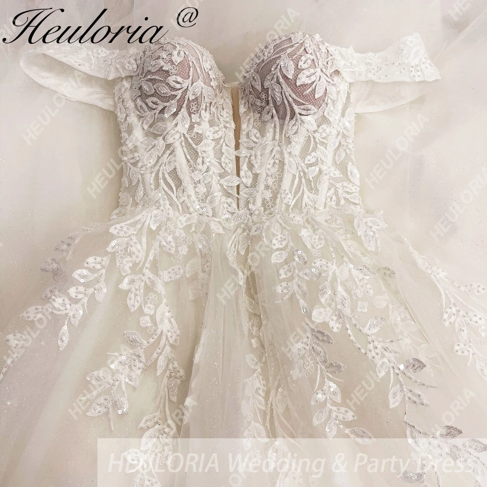 HEULORIA Блестящее свадебное платье с открытыми плечами, кружевное пляжное платье трапециевидной формы, кружевное платье с цветочным принтом по индивидуальному заказу
HEULORIA Блестящее свадебное платье с открытыми плечами, кружевное пляжное платье трапециевидной формы, кружевное платье с цветочным принтом по индивидуальному заказу