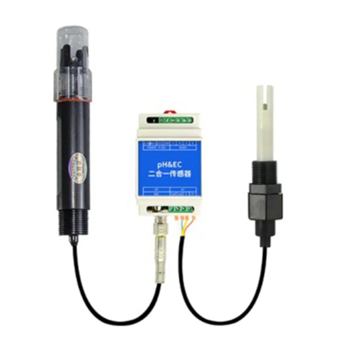 Din Rail Type PH EC Plastic Electrode Probe Detector RS485 2-In-1 Sensor Industrial Sewage Monitor(A)
Din Rail Type PH EC Plastic Electrode Probe Detector RS485 2-In-1 Sensor Industrial Sewage Monitor(A)
