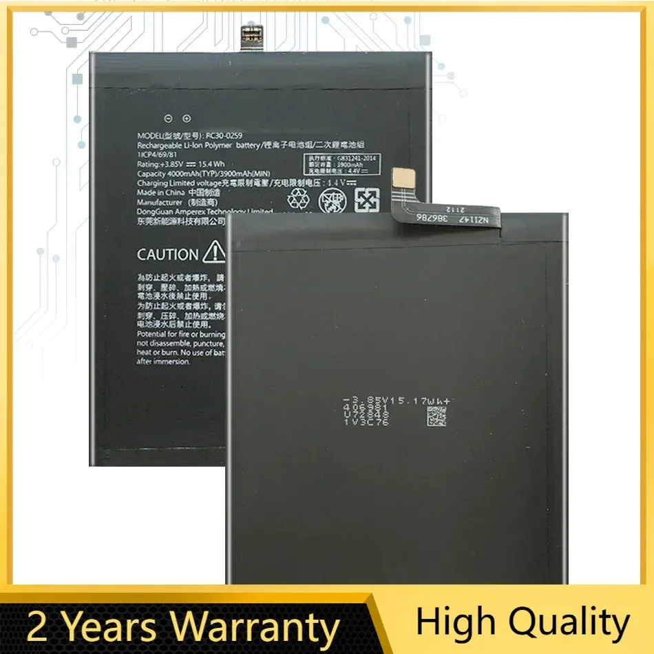 Certified Quality For RAZER phone 2 RC30-0259 1ICP4/69/81 Replacement Mobile Phone Battery
Certified Quality For RAZER phone 2 RC30-0259 1ICP4/69/81 Replacement Mobile Phone Battery