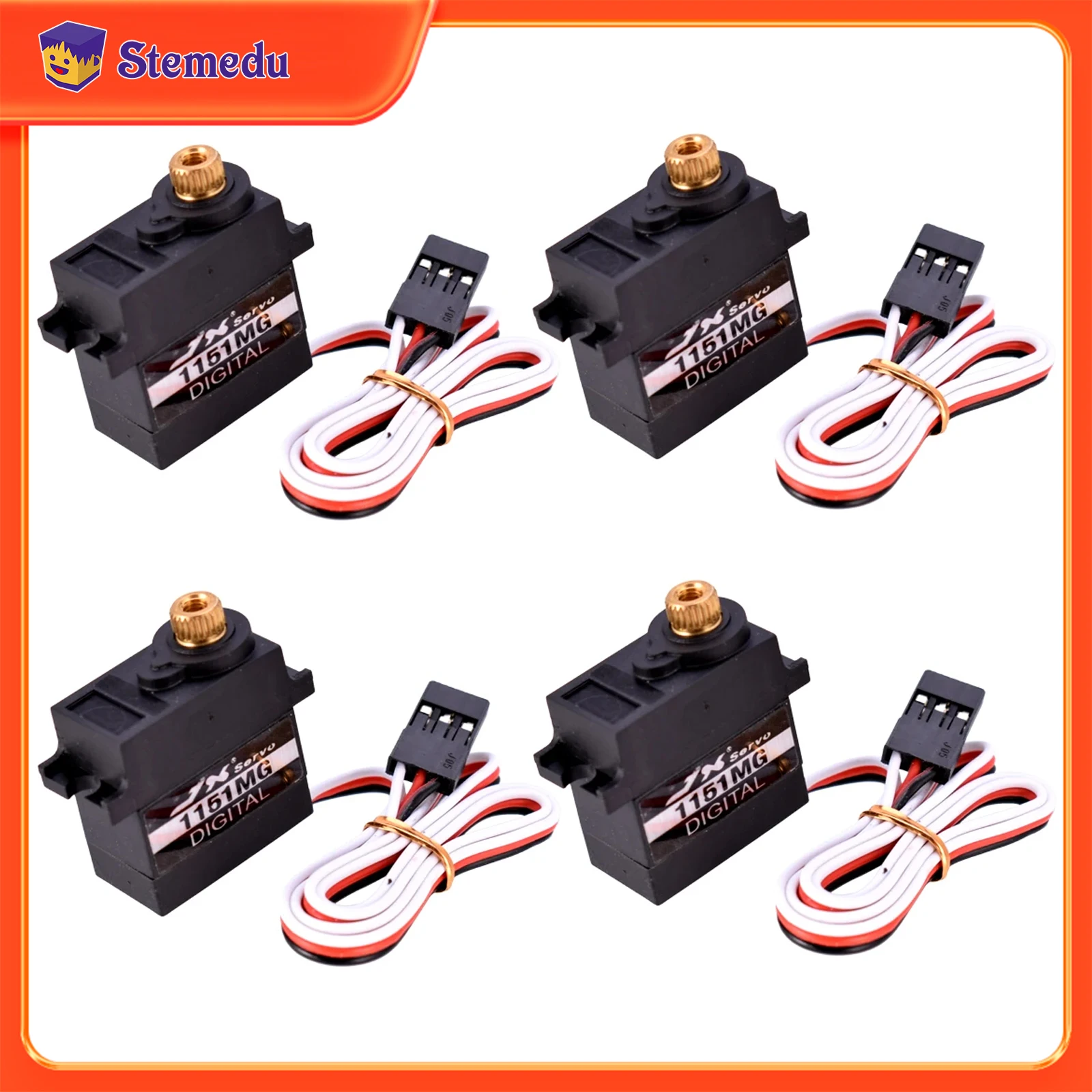 Сервопривод JX PDI-1151MG 3,6 кг Мини 6 В водонепроницаемый серводвигатель с цифровым сервоприводом для радиоуправляемого вертолета, автомобиля, робота, руки, лодки, микросервоприводы
Сервопривод JX PDI-1151MG 3,6 кг Мини 6 В водонепроницаемый серводвигатель с цифровым сервоприводом для радиоуправляемого вертолета, автомобиля, робота, руки, лодки, микросервоприводы