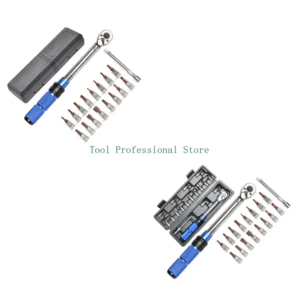 57QF Professional 18Piece Bike Torque Wrench Including Flat Bit 1/4inch Extension Rod For Precise Maintenance
57QF Professional 18Piece Bike Torque Wrench Including Flat Bit 1/4inch Extension Rod For Precise Maintenance