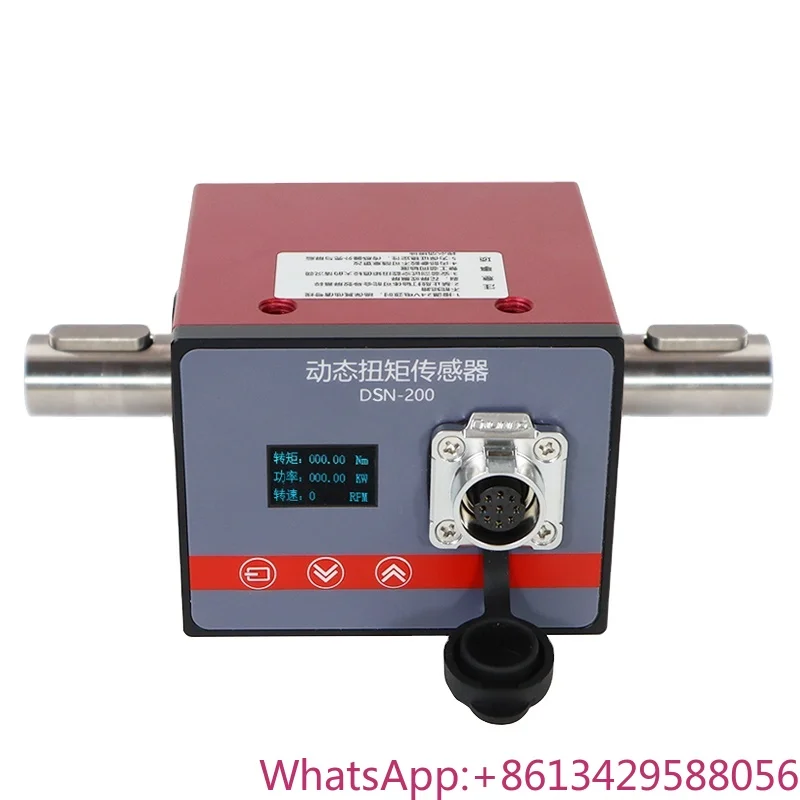 DYN-200 dynamic torque sensor speed power torque measuring tool with LCD display motor dynamic rotating test transducer 15000RPM
DYN-200 dynamic torque sensor speed power torque measuring tool with LCD display motor dynamic rotating test transducer 15000RPM