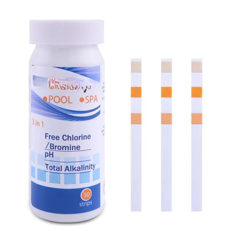 50strips PH Test Strips 3 in 1ph test Kits Free Chlorine Total Alkalinity Measurement Swimming Pool SPA
50strips PH Test Strips 3 in 1ph test Kits Free Chlorine Total Alkalinity Measurement Swimming Pool SPA